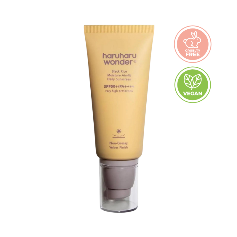Haruharu Wonder Black Rice Moisture Airyfit Daily Sunscreen SPF50+/PA++++ - 50 ml Haruharu Wonder Black Rice Moisture Airyfit Daily Sunscreen SPF50+/PA++++ - 50 ml