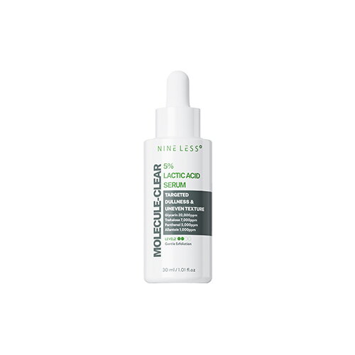 NINE LESS Molecule-Clear 5% Lactic Acid Serum - 30 ml NINE LESS Molecule-Clear 5% Lactic Acid Serum - 30 ml