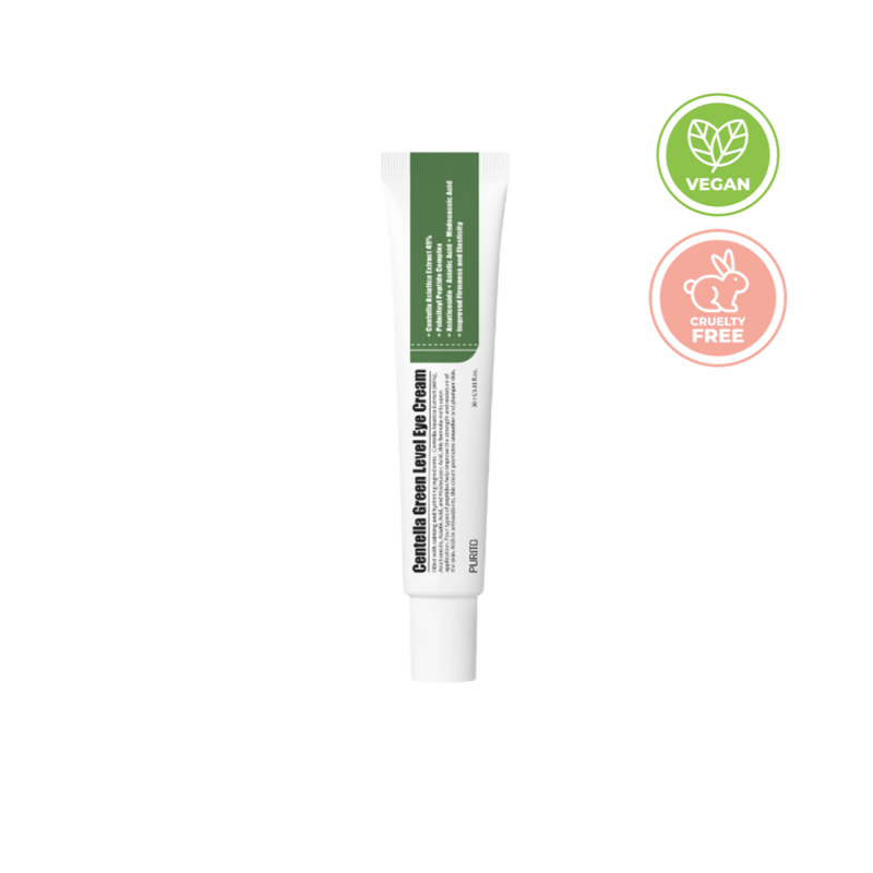 Purito Centella Green Level očný krém s centellou asiaticou a peptidmi proti vráskam 30 ml Purito Centella Green Level očný krém s centellou asiaticou a peptidmi proti vráskam 30 ml