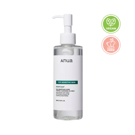 ANUA Heartleaf Pore Control Cleansing Oil Mild - 200 ml