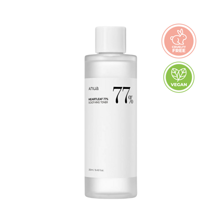 ANUA Heartleaf  77% Soothing Toner - 250 ml
