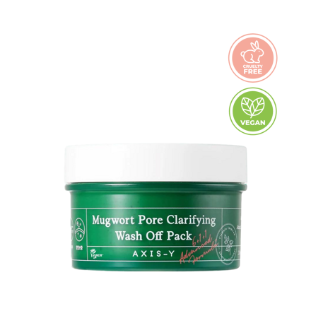 AXIS-Y Mugwort Pore Clarifying Wash Off Pack 100 ml