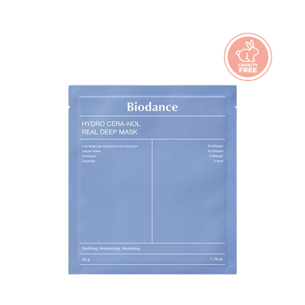 BIODANCE HYDRO CERA - NOL REAL DEEP MASK - 34 g (1ks)