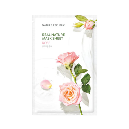 NATURE REPUBLIC Real Nature Mask Sheet Rose - 1 ks