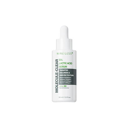 NINE LESS Molecule-Clear 5% Lactic Acid Serum - 30 ml