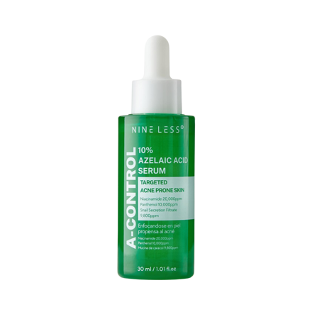 NINE LESS A - CONTROL 10 % Azelaic Acid Serum - sérum s kyselinou azelaovou zamerané na aknóznu pleť - 30 ml
